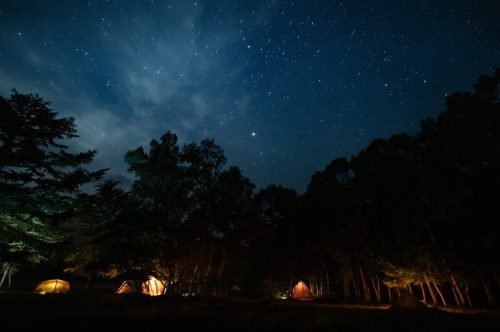 キャンプ場の看板を製作しました