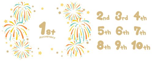 企業の周年記念品！