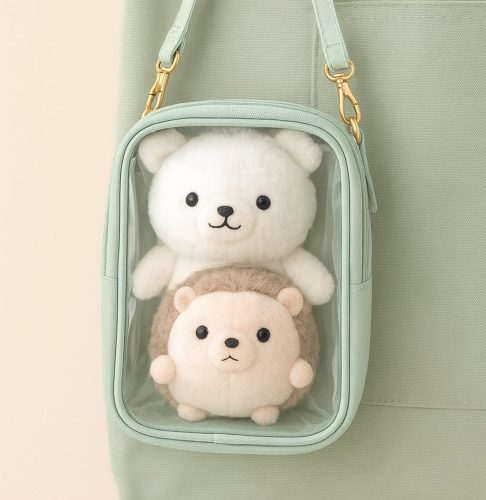 ぬいぐるみ、アクリルスタンド、推し活ポーチ作れます!